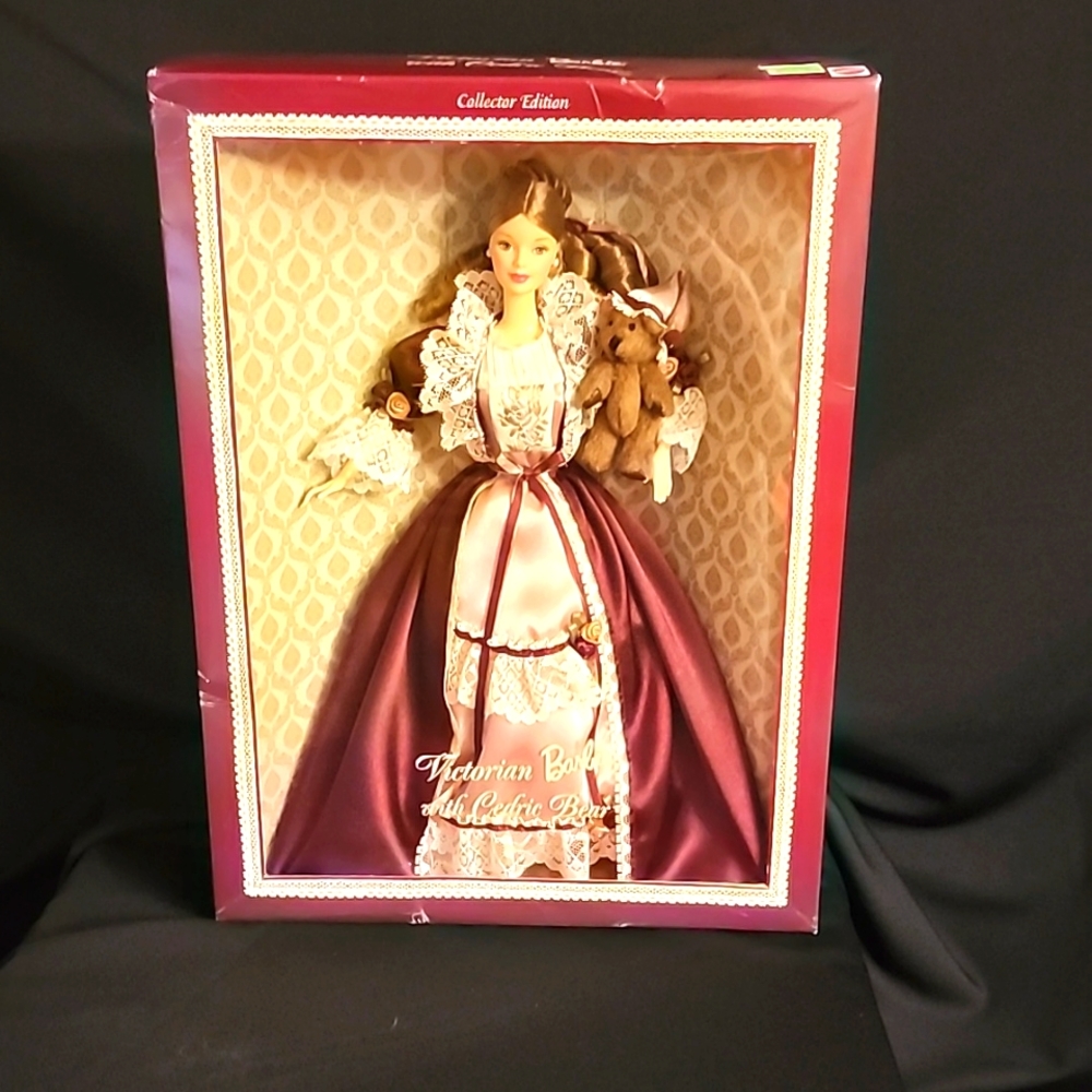 Barbie,VICTORIAN BARBIE WITH CEDRIC THE BEAR